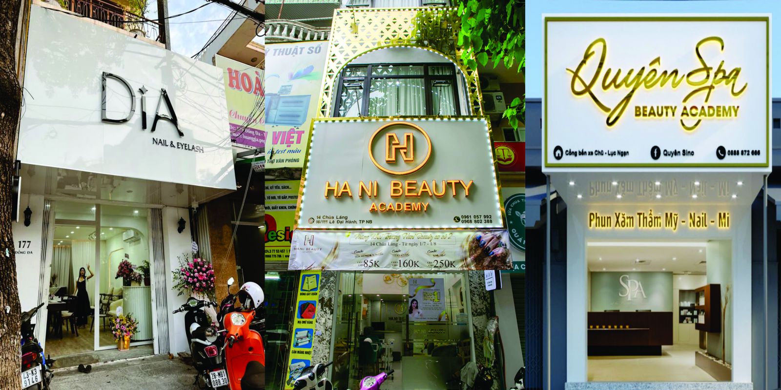 Làm biển hiệu spa tại Mê Linh