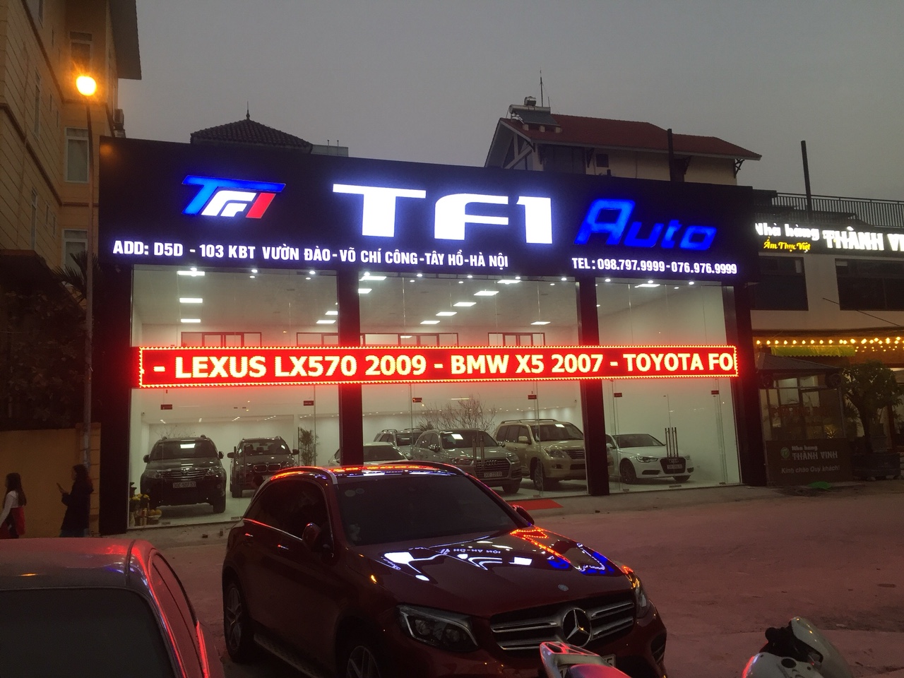 Thi công biển quảng cáo tại hà nội