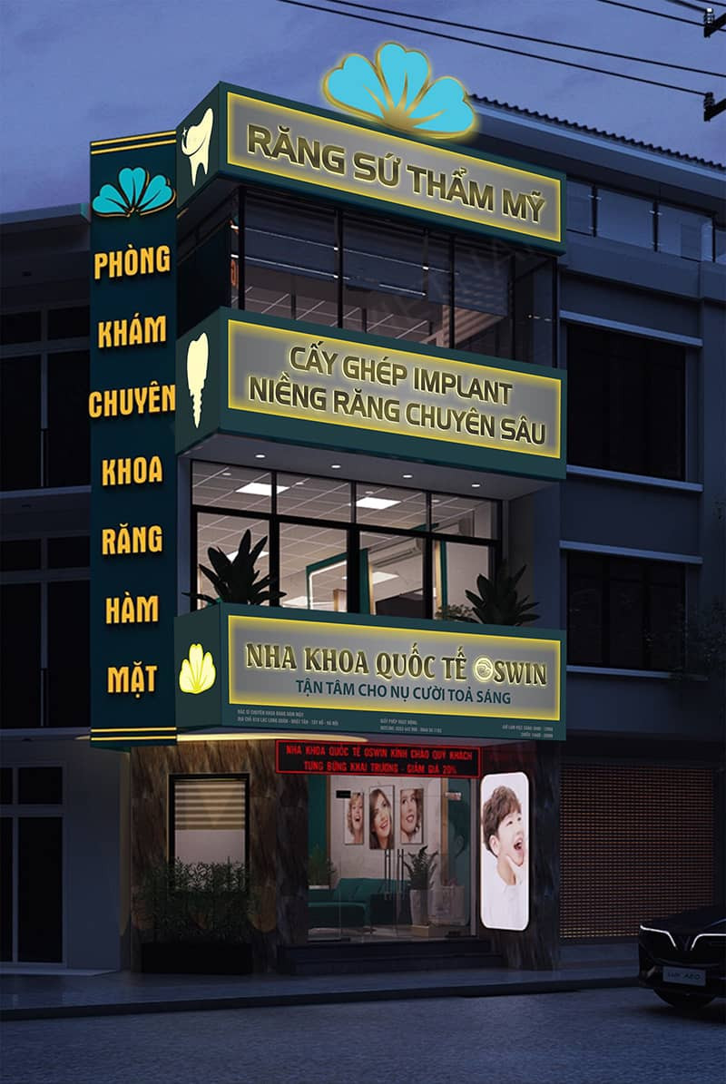 Biển hiệu phòng khám răng